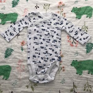 Carter’s kimono style onesie
